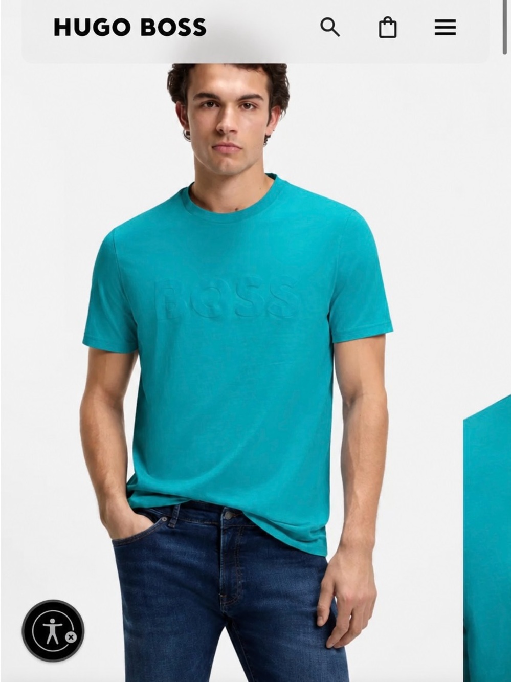 NWT COTTON JERSEY T-SHIRT WITH MIXED-PRINT LOGO